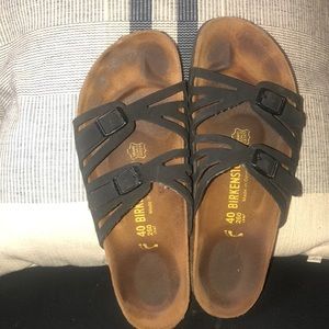 Black Birkenstocks